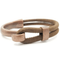 Brown Cork Copper Side Hook Bracelet